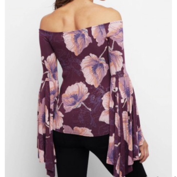 FREE PEOPLE Floral Top  New. Sz XS - Picture 6 of 8